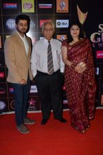 Kiran Juneja, Ramesh Sippy at Producers Guild Awards 2015 in Mumbai on 11th Jan 2015